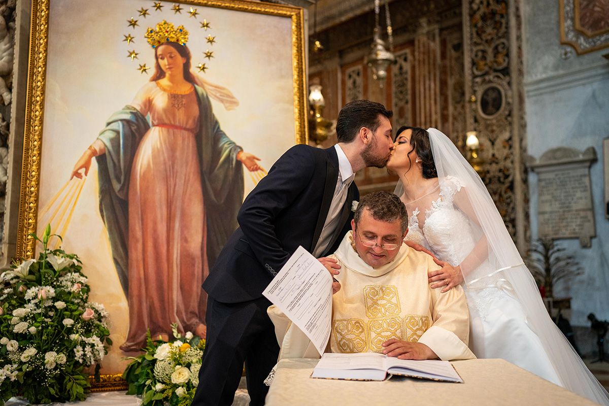 Matrimonio alla Basilica di San Francesco di Paola - Palermo | DG Service Fotografia Palermo